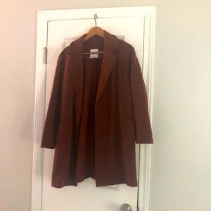 Mango Rust Brown Coat